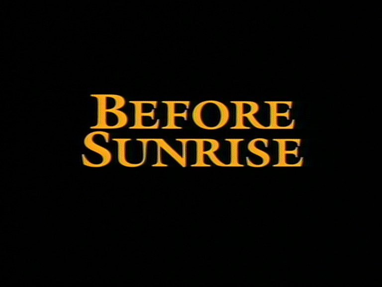 before sunrise